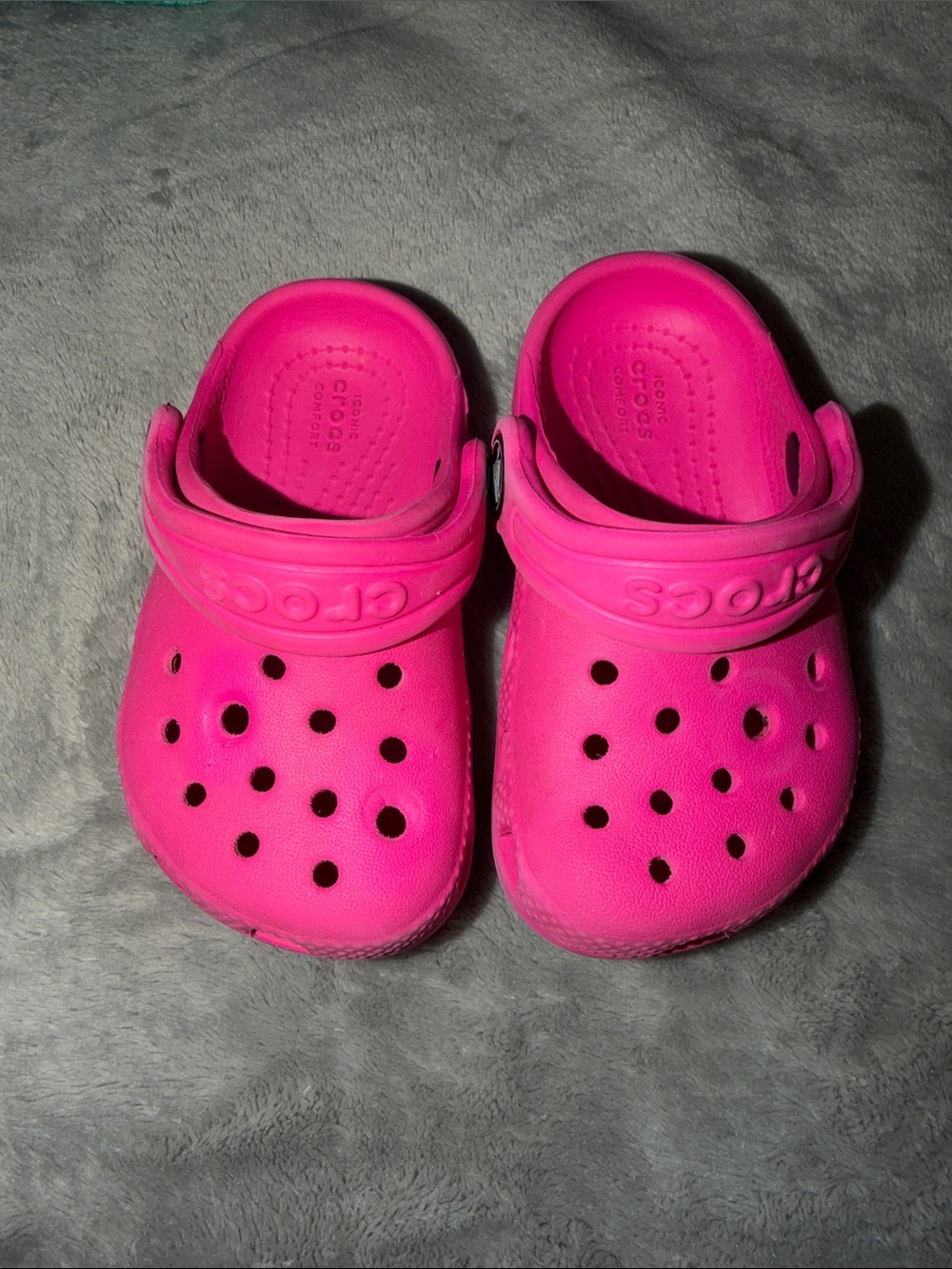 Pink Crocs for baby girl Sz 5c